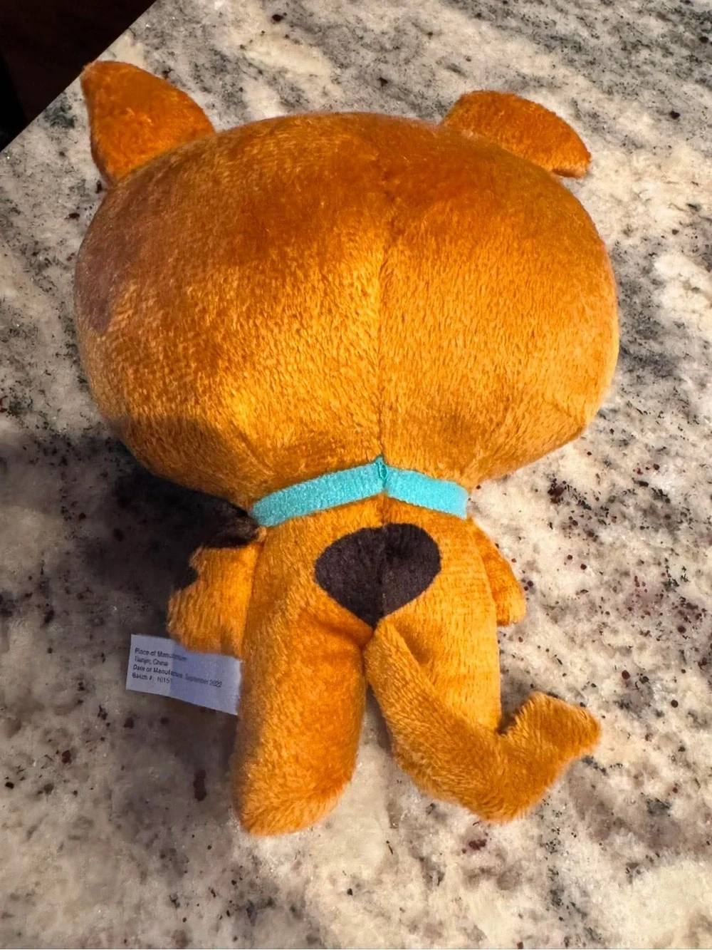 Scooby-Doo Chibi style stuffed animal, characterized  7 1/2”
